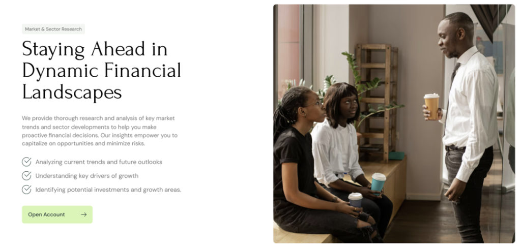 Orb Strategies Dynamic Financial Landscape research section